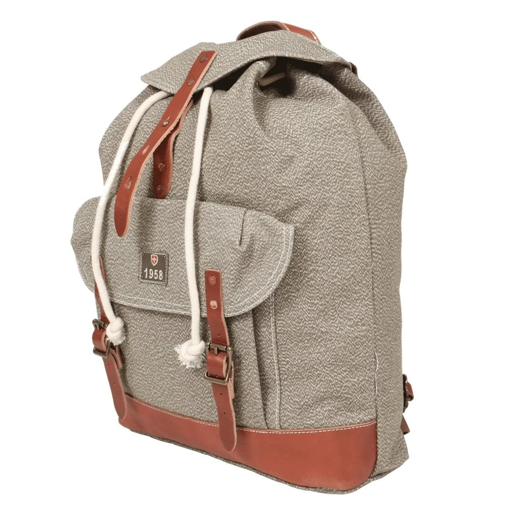 Mochila suiza VINTAGE 58 estilo REPRO, diseño militar vintage, capacidad aprox. 17 l