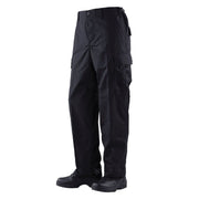 Pantalones BDU C/P sarga negros Tru-Spec según MIL-T-44047E