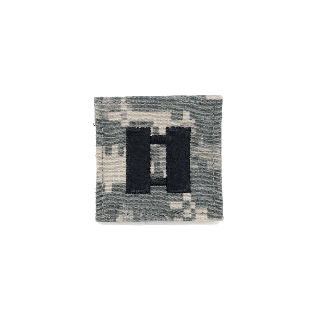Parche de grado Captain con velcro, camuflaje ACU Digital (UCP), rip-stop, aprox. 5x5 cm