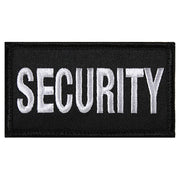 Parche con la inscripción SECURITY y cierre de velcro