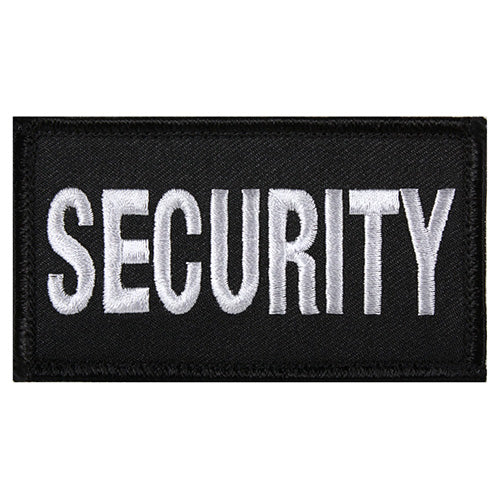 Parche con la inscripción SECURITY y cierre de velcro