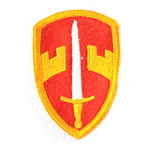 Parche MIL ASST CMD VIETNAM bordado, aprox. 5 x 7,5 cm