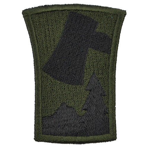 Parche 70th Division de la Segunda Guerra Mundial, aprox. 5 x 7 cm