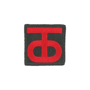 Parche con motivo US 90th Division, tamaño aprox. 6 x 6 cm