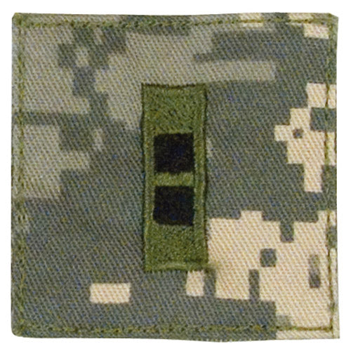 Parche de rango VELCRO Chief Warrant Officer II, rip-stop, camuflaje UCP-ACU, aprox. 5x5 cm
