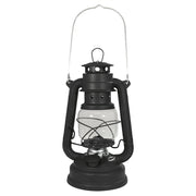 Lámpara de petróleo Hurricane negra 25 cm