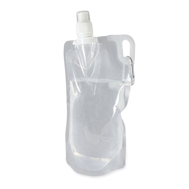 Botella plegable extra ligera de 1 litro, flexible y compacta para actividades al aire libre