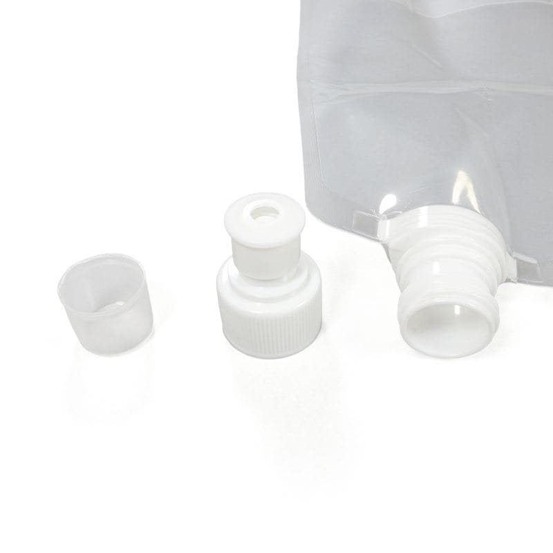 Botella plegable extra ligera de 500 ml, enrollable y reutilizable para agua y otras bebidas