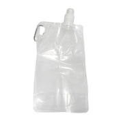 Botella plegable extra ligera de 1 litro, flexible y compacta para actividades al aire libre
