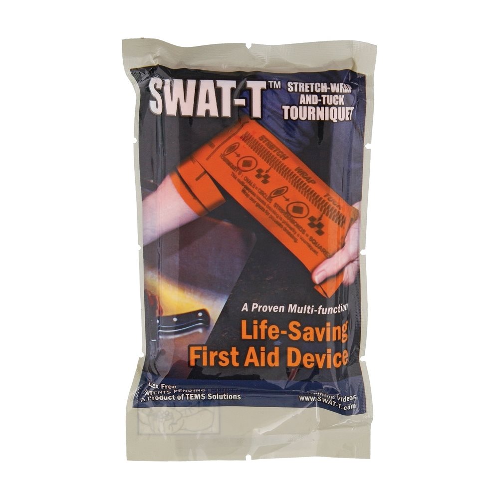 Torniquete SWAT-T naranja, multiusos, 100 g, sin látex