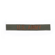 Parche bordado U.S. ARMY color oliva para coser, fabricado en Estados Unidos