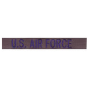 Parche U.S. AIR FORCE oliva con hilo azul para coser