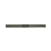 Parche bordado con nombre 'NAME' para chaqueta GORE-TEX oliva