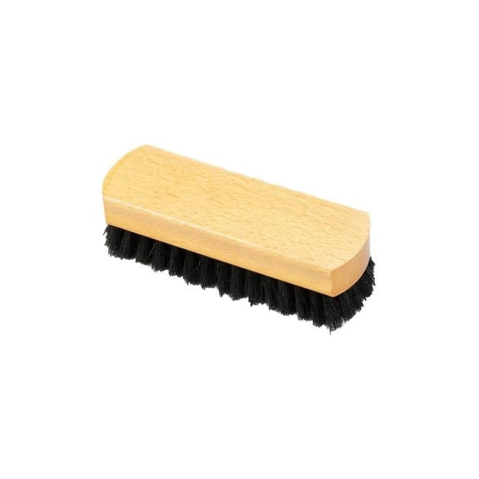 Cepillo para zapatos de madera sueca con cerdas negras
