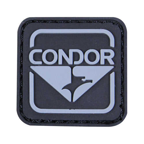 Parche PVC CONDOR 3x3 cm negro