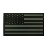 Parche bandera USA verde 5x9 cm Velcro visible en IR