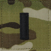 Parche de rango 1ST LIEUTENANT O-2 con velcro OCP®, aprox. 5x5 cm, fabricado en EE. UU.