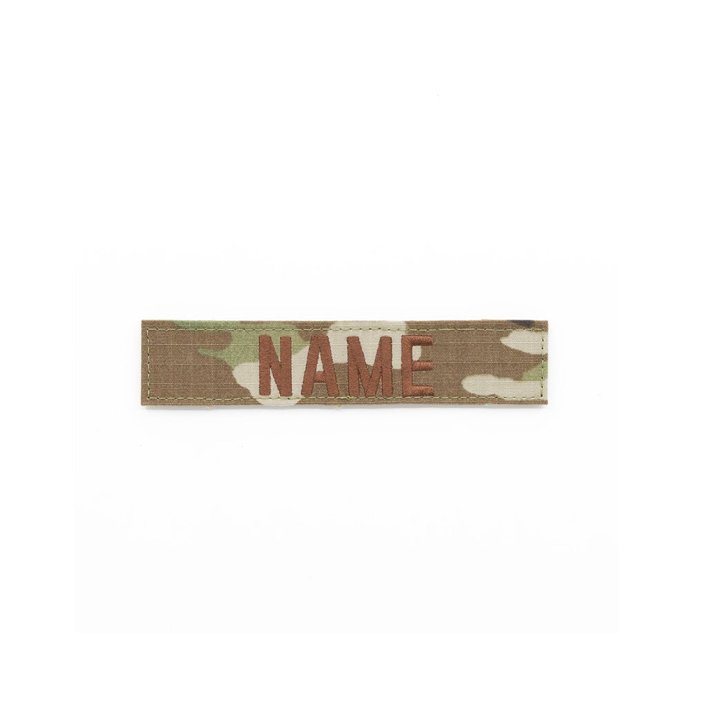 Parche identificador con nombre personalizado, Velcro ACU digital para uniforme