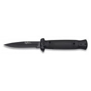 Navaja plegable Albainox 18007-A negra con hoja lisa