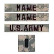 Set de 4 parches U.S. Army VELCRO ACU Digital - imagen del producto