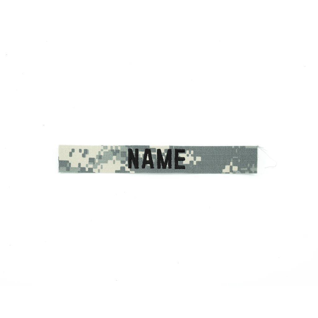 Parche identificador con nombre personalizado, Velcro ACU digital para uniforme