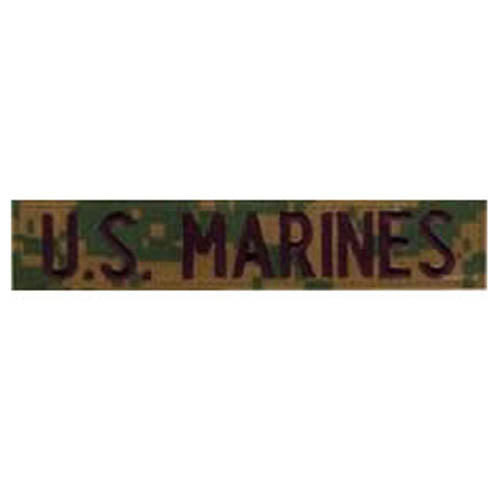 Parche U.S. MARINES MARPAT Woodland con velcro, fabricado en EEUU, alta calidad