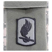 Parche textil 173rd AIRBORNE BDE con velcro, aprox. 5 x 7,5 cm