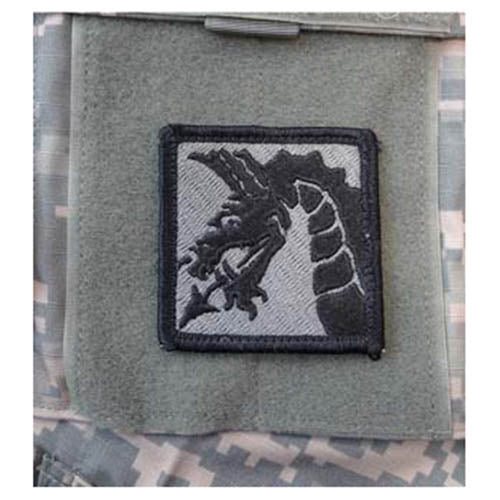 Parche textil 18th AIRBORNE CORPS 6x6 cm con velcro