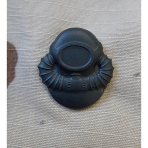 Insignia US SCUBA DIVER negra en metal mate, fabricada en EEUU según especificación militar