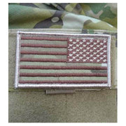 Parche bandera EE. UU. reverso Multicam 8x5 cm