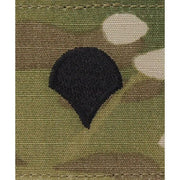 Parche de rango Specialist E-4 OCP® con velcro, aprox. 5 x 5 cm, fabricado en EE. UU.