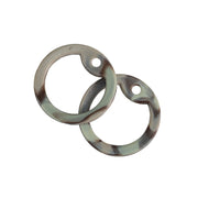 Silenciadores de silicona Desert Camo para placas identificativas (pack de 2)