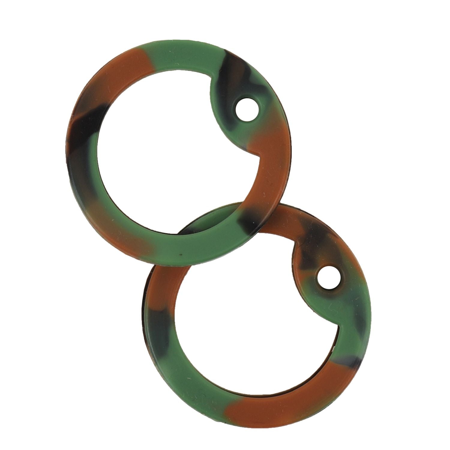 Tapones de silicona Woodland para chapas identificativas US - pack de 2
