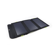 Panel solar plegable de 3 piezas con powerbank integrada (10.000 mAh) para cargar dispositivos
