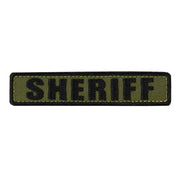 Parche SHERIFF negro 12,7 x 2,5 cm