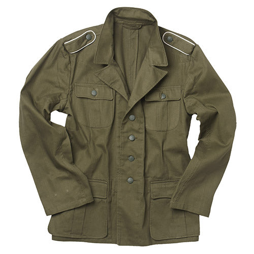 Reproducción blusa TROPEN M40 WH con cuatro bolsillos y bolsillo interior para botiquín