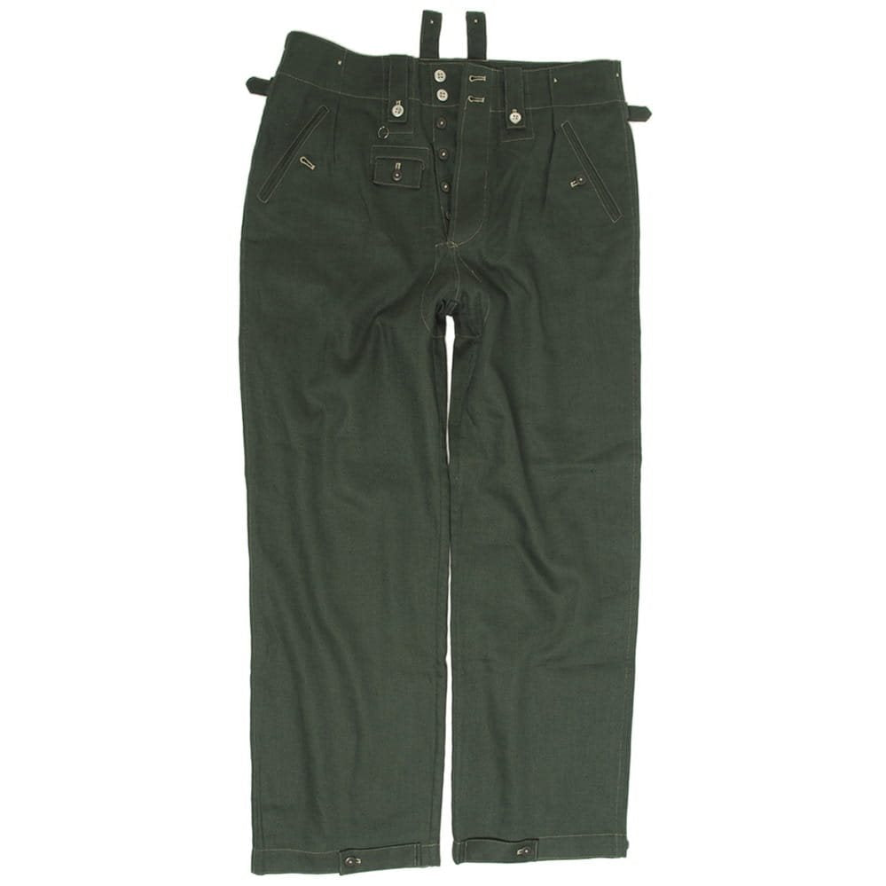Pantalones réplica WH M40 Drillich, 55% lino 45% algodon, forro 100% algodon