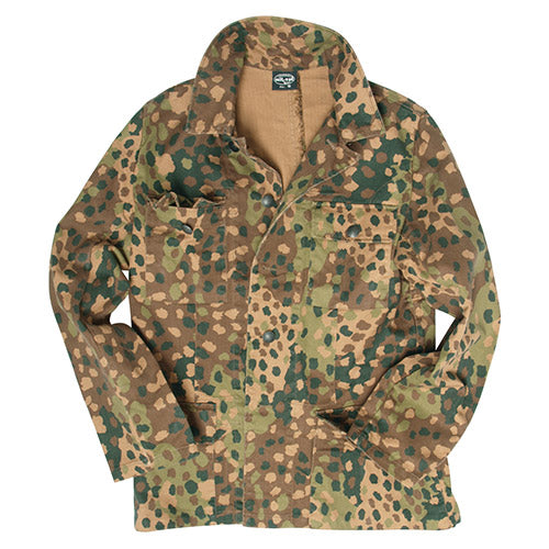 Blusa reproducción M44 Erbsentarn camuflaje guisante 100% algodón