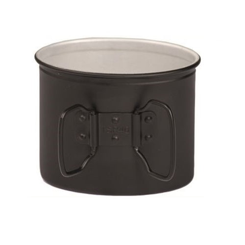 Boquilla réplica para cantimplora Wehrmacht aluminio gris con asas plegables