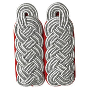 Charretera roja LW réplica para oficial mayor - detalle del producto