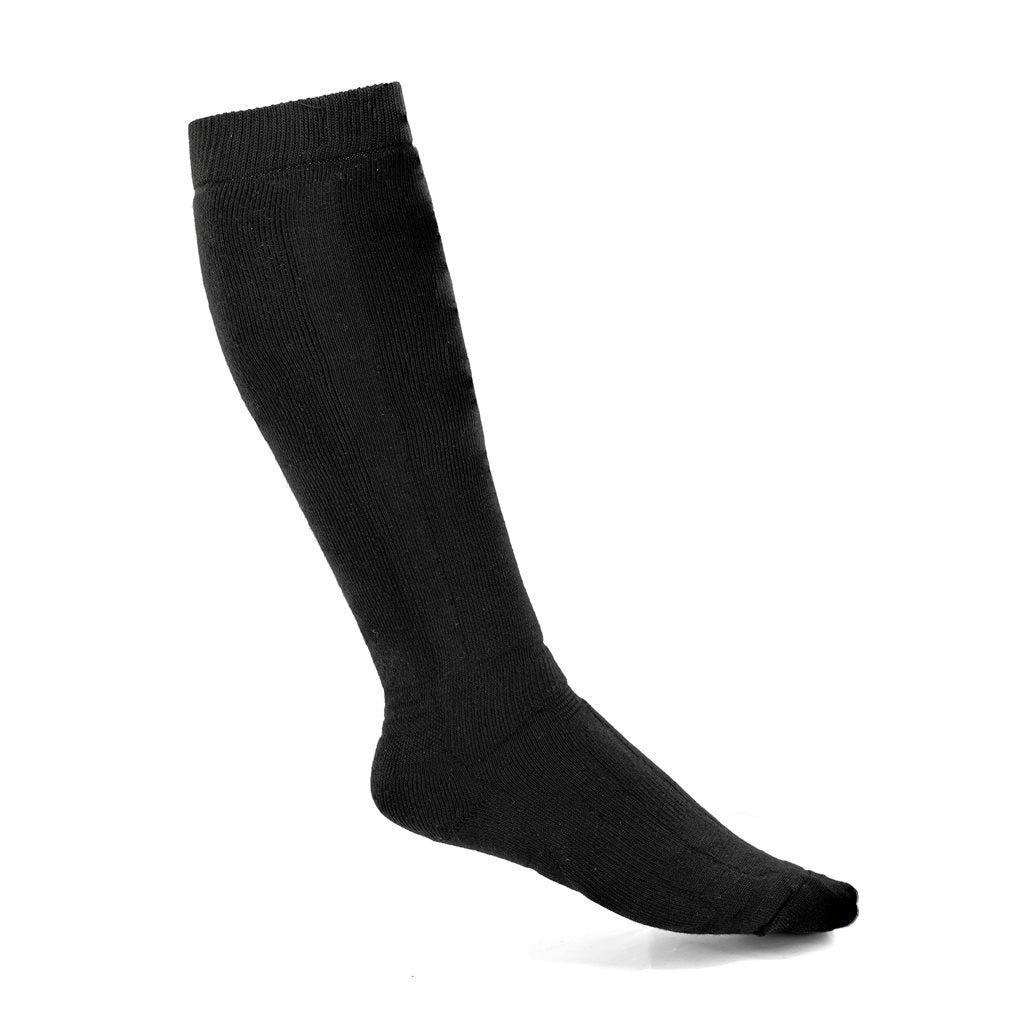 Calcetines largos térmicos TRAWENA negros - material transpirable y aislante térmico