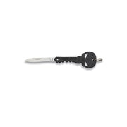 Cuchillo plegable PUNISHER llavero negro, hoja 4,5 cm y mango en forma de llave con calavera