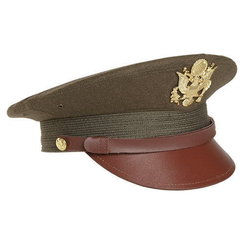 Gorra garrison US réplica color verde con insignia US grande