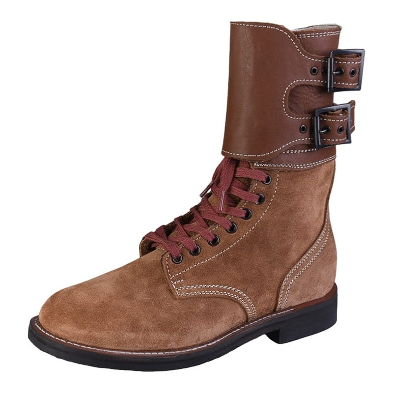 Botas M43 reproducción pardo arena US Army, botas de combate WWII