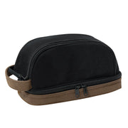 Bolsa Deluxe Travel Kit negra para artículos de aseo ROTHCO