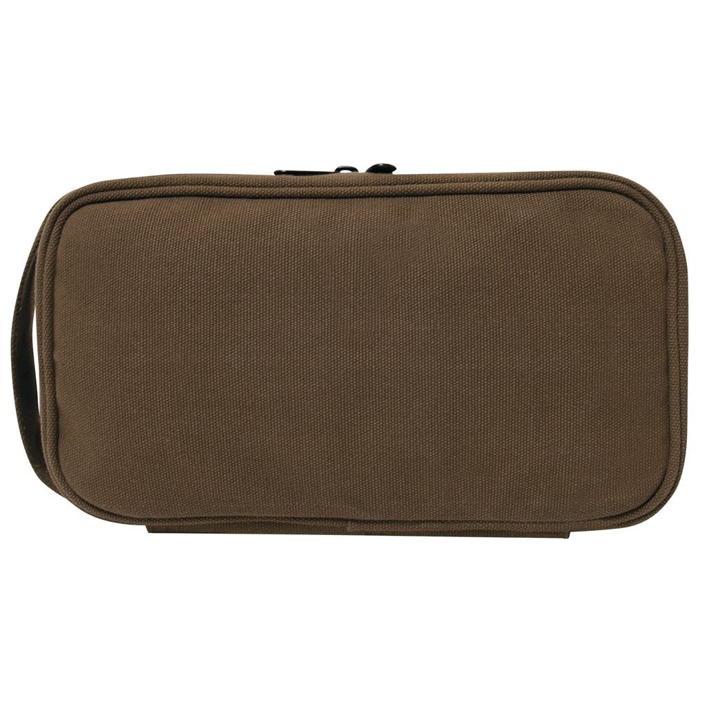 Bolsa Deluxe Travel Kit negra para artículos de aseo ROTHCO
