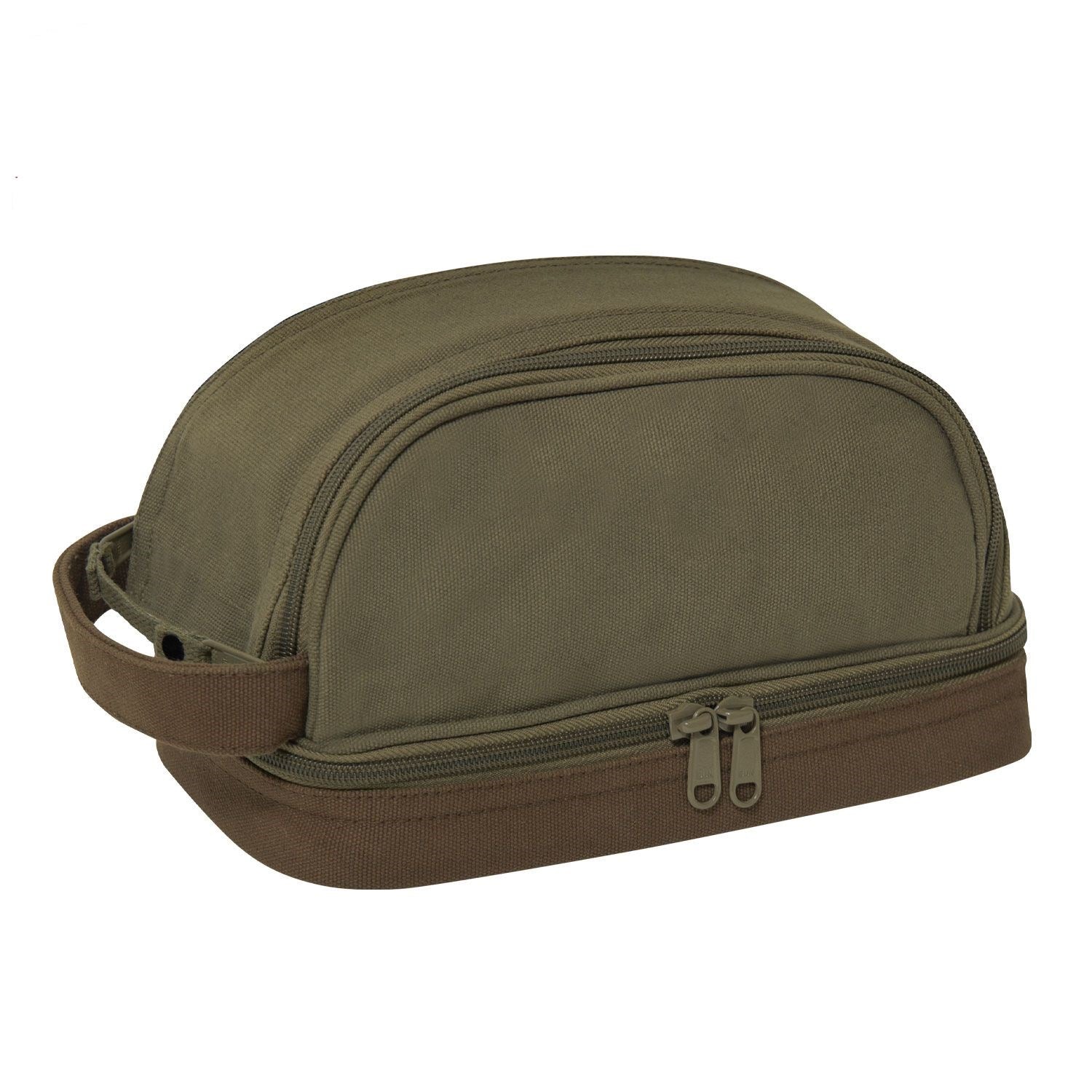 Bolsa Deluxe Travel Kit negra para artículos de aseo ROTHCO