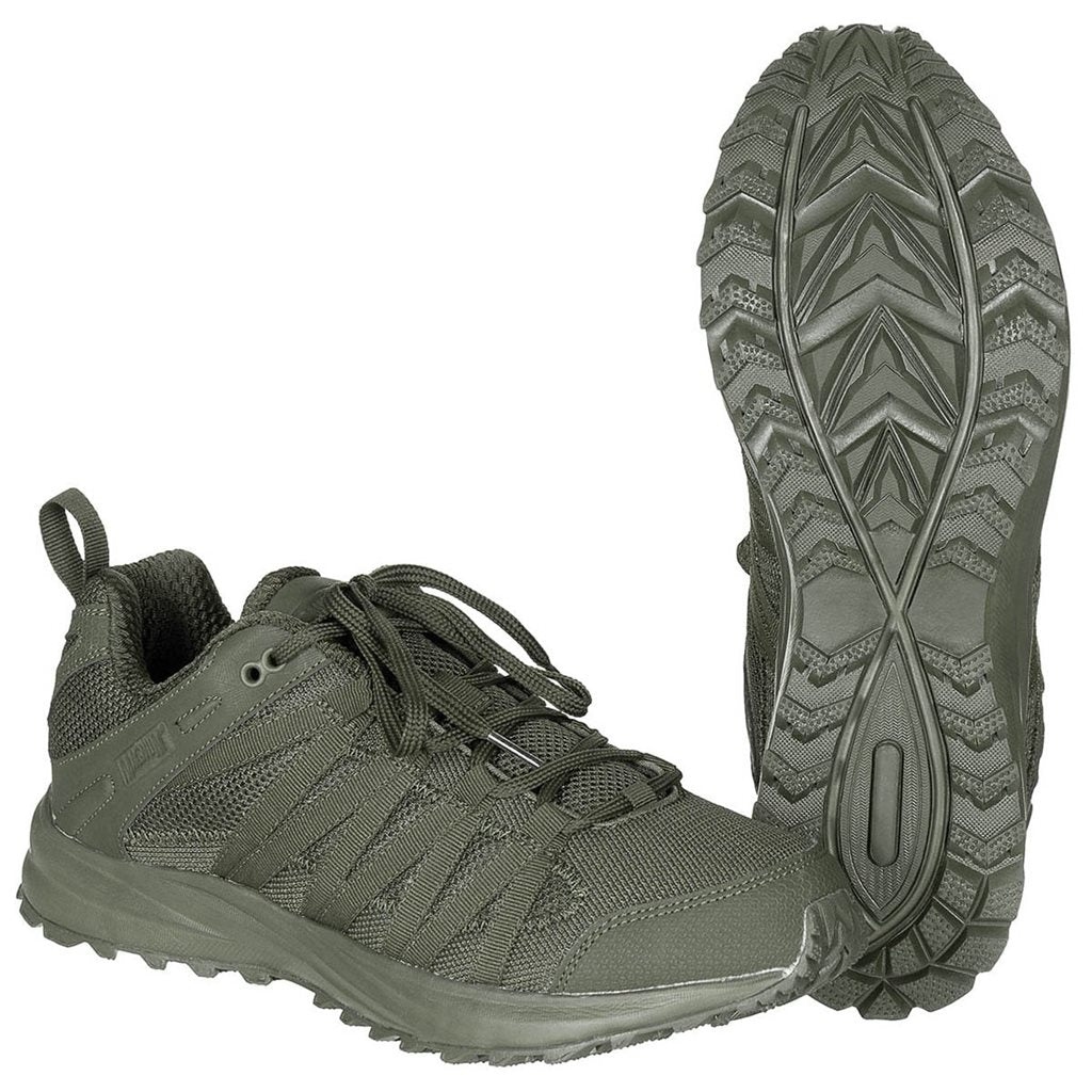 Zapatillas bajas Storm Trail Lite verdes, ligeras y transpirables