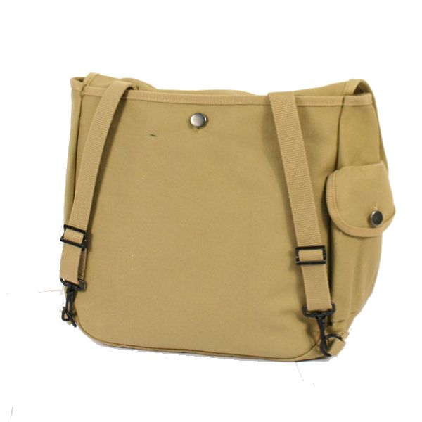 Bolsa Musette US M36 repro khaki 100% algodon