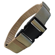 Cinturon militar britanico PLCE color arena con hebilla FASTEX